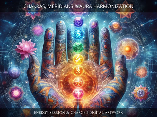 Chakras, Meridians, Nadis and Aura Clearing, Harmonizing, Balancing and Activation