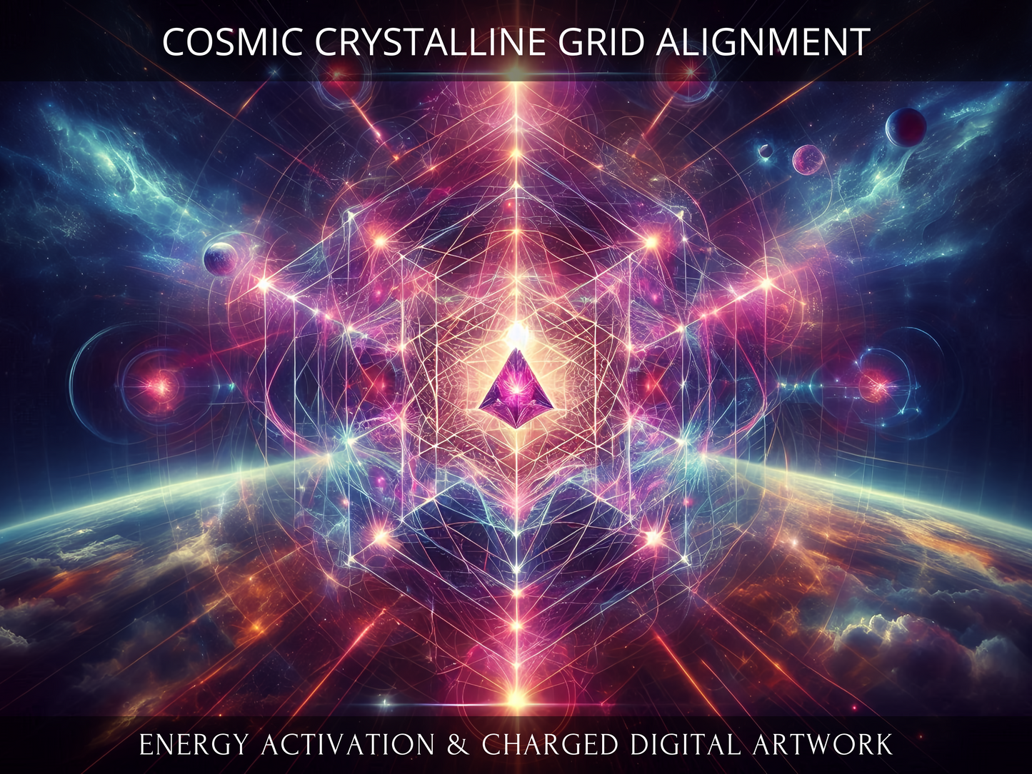 Cosmic Crystalline Grid Alignment
