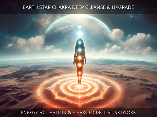Earth Star Chakra Deep Cleanse, Harmonization and Upgrade