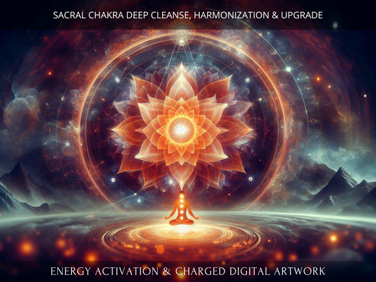 Sacral Chakra Deep Cleanse, Harmonization and Upgrade