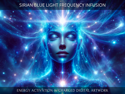 Sirian Blue Light Frequency Infusion Activation