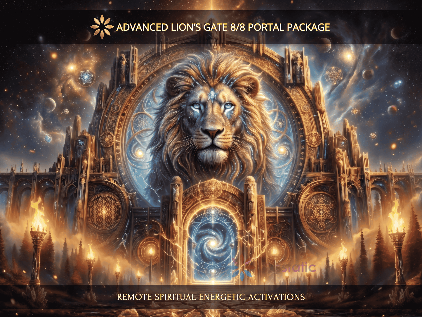 Complete Advanced Lion's Gate 8/8 Portal Activations Package