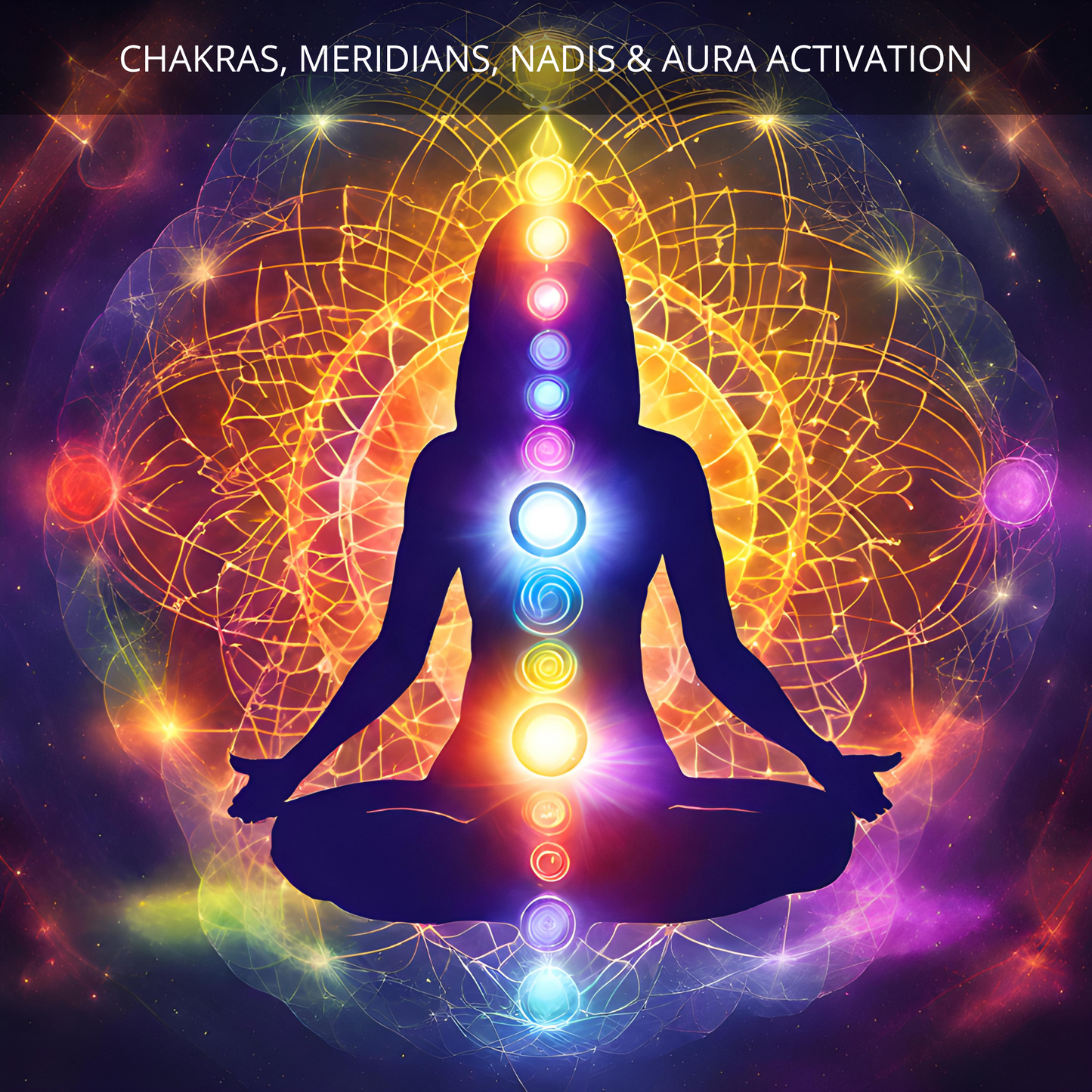 Chakras, Meridians, Nadis and Aura Clearing, Healing and Activation