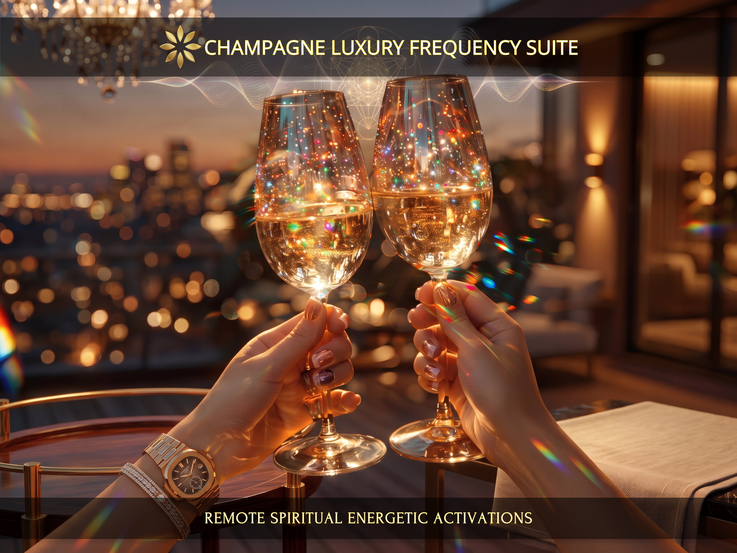 Champagne Luxury Frequency Activations Suite