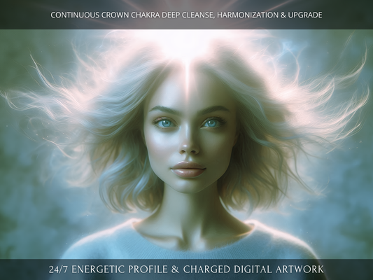 Continuous Crown Chakra Deep Cleanse, Harmonization and Upgrade Energetic Profile