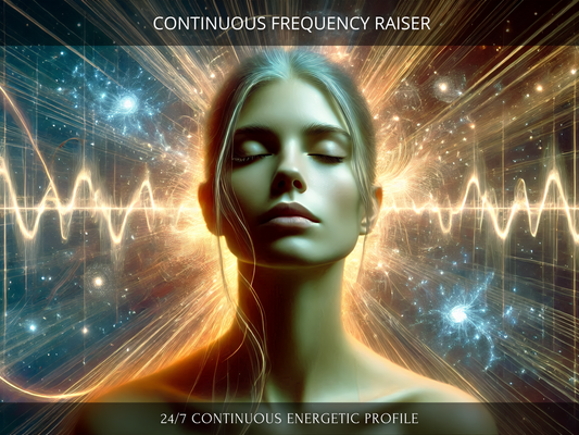 Continuous Vibrational Frequency Raiser Energetic Profile