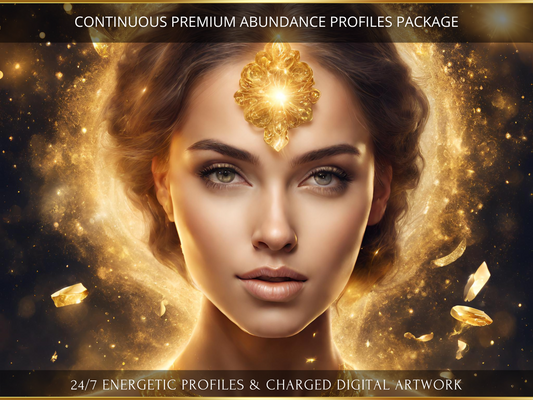 Continuous Premium Advanced Abundance and Prosperity Energetic Profiles Package