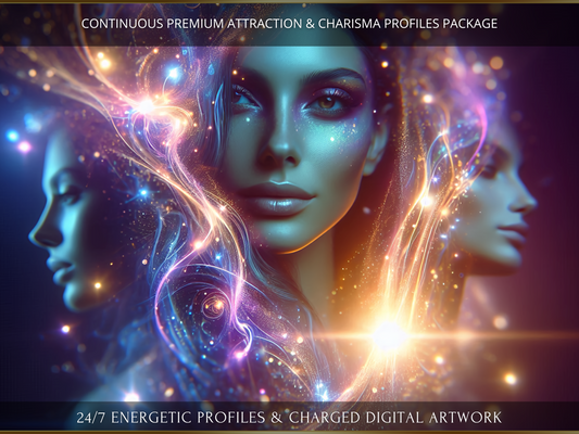 Continuous Premium Advanced Radiant Attraction & Magnetism Energetic Profiles Package