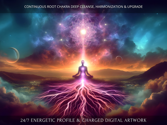 Continuous Root Chakra Deep Cleanse, Harmonization and Upgrade Energetic Profile