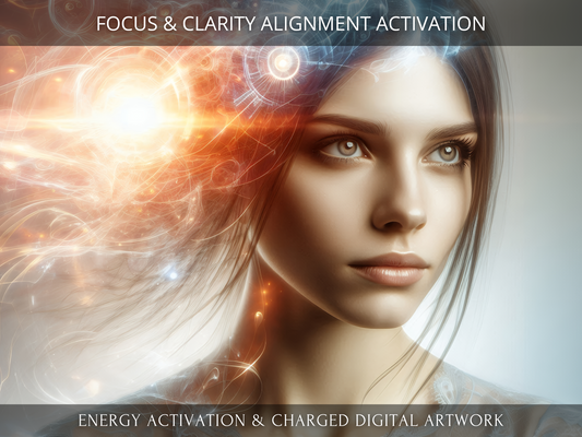 Focus and Clarity Energetic Alignment Activation