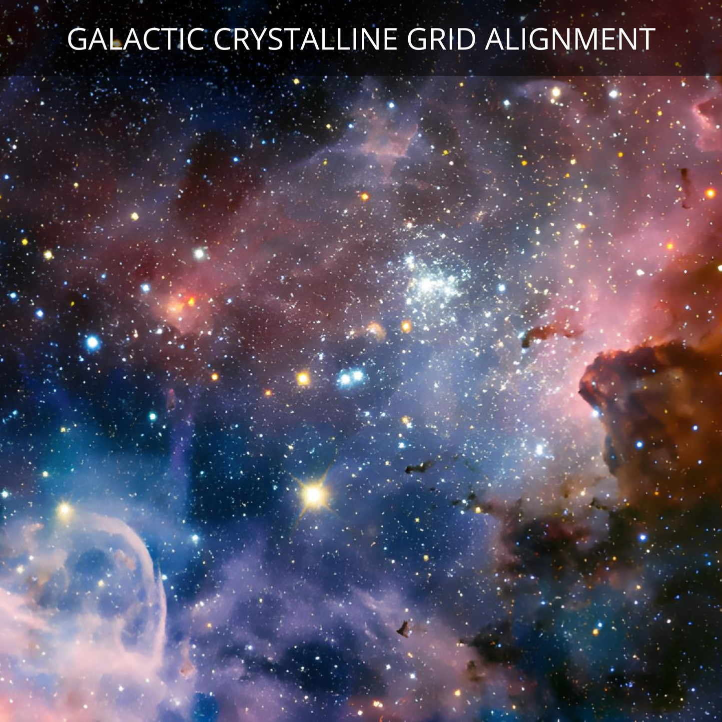 Galactic Crystalline Grid Alignment