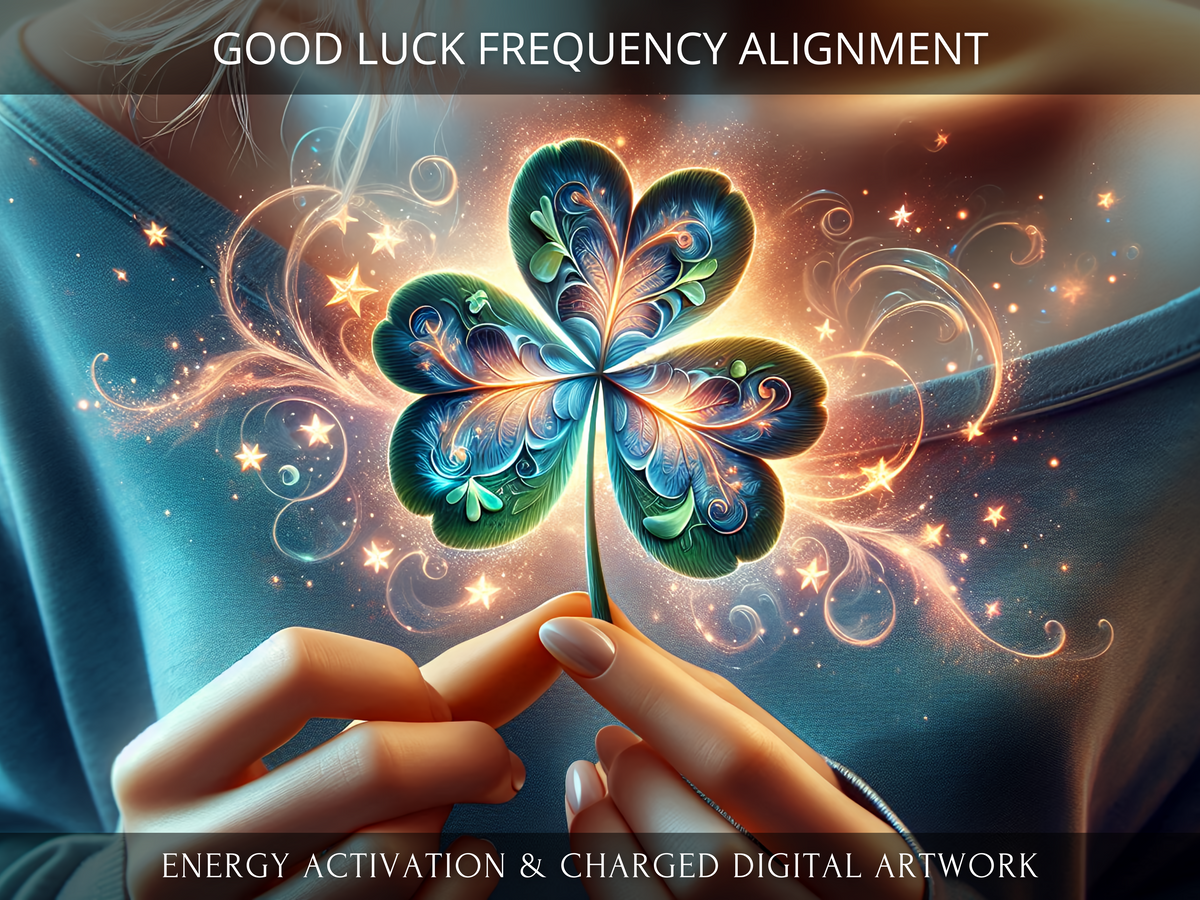 Good Luck Frequency Alignment Energetic Activation – Blisstatic.com