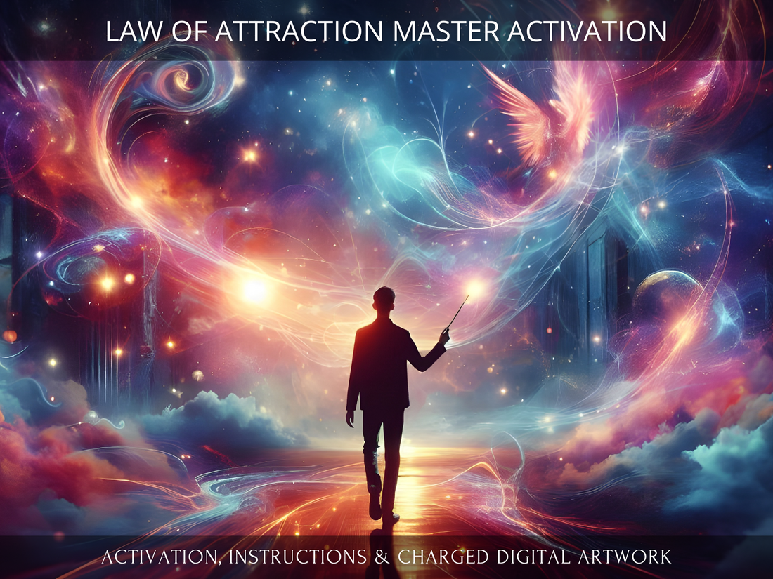 Law of Attraction Master Energetic Activation & Instructions ...
