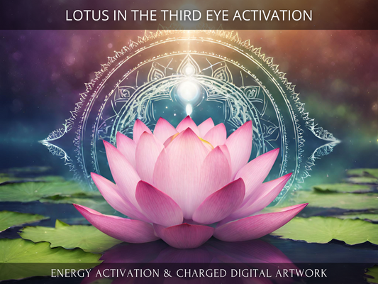 Lotus in the Third Eye Activation