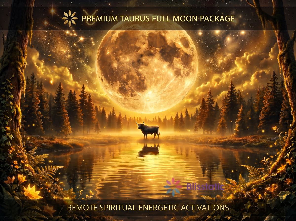 Premium Advanced Taurus Full Moon Activations Package