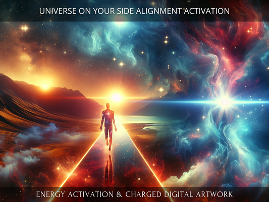 Universe on your Side Alignment Energetic Activation